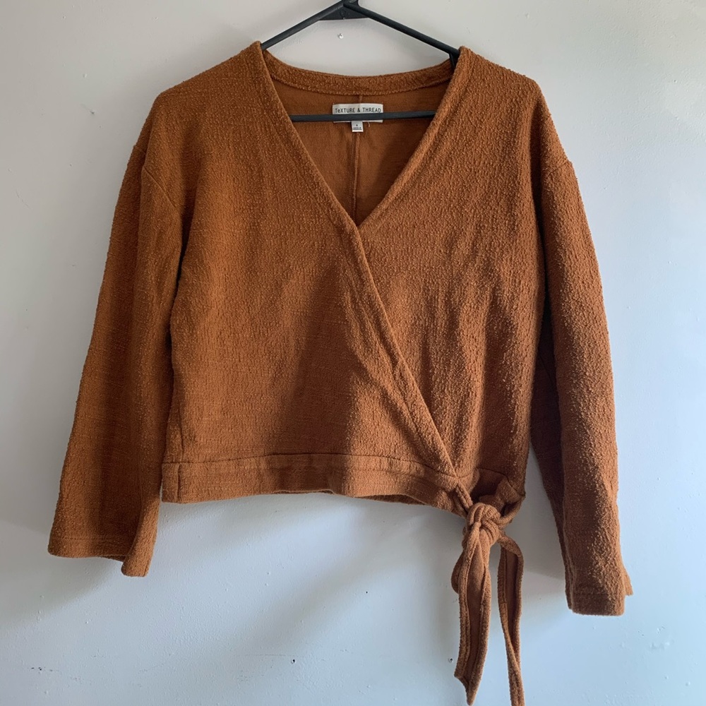 Madewell wrap top